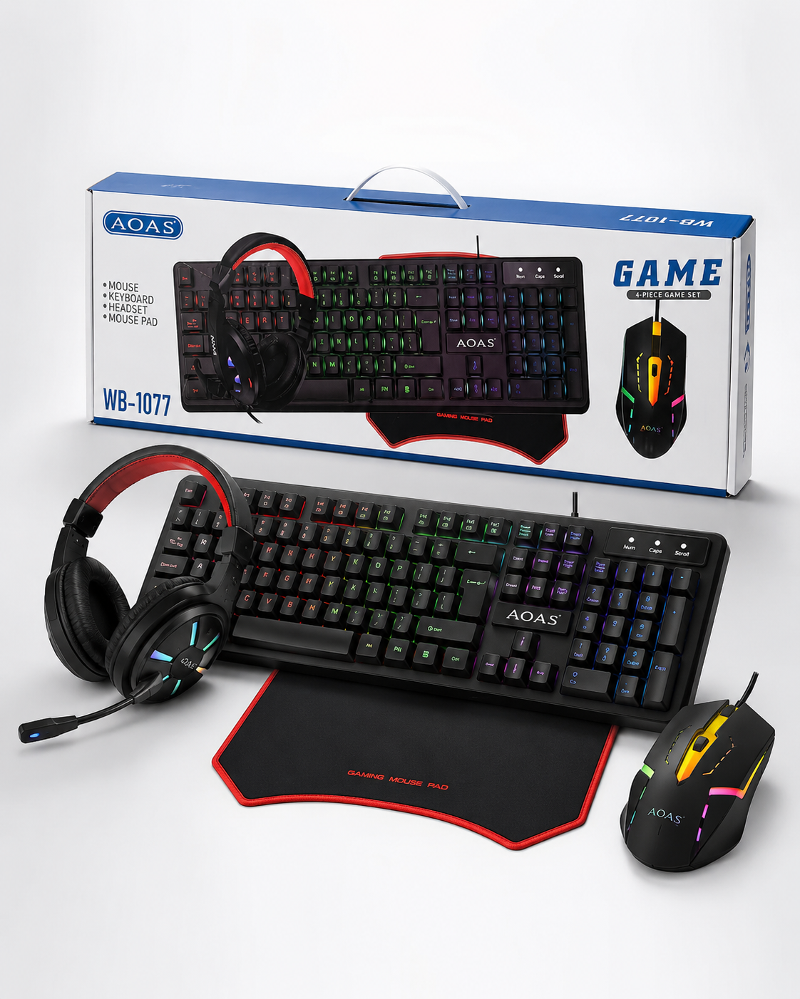 KIT GAMER 4 EN 1 AOAS WB-1077