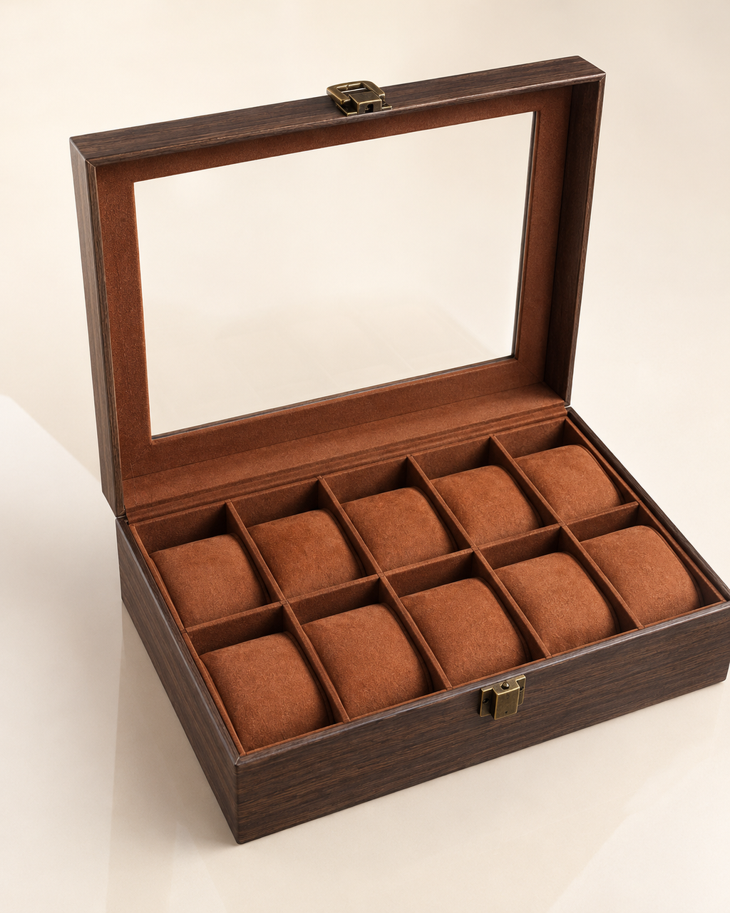 RELOJBOX ÉLITE – ORGANIZADOR PREMIUM 10 ESPACIOS