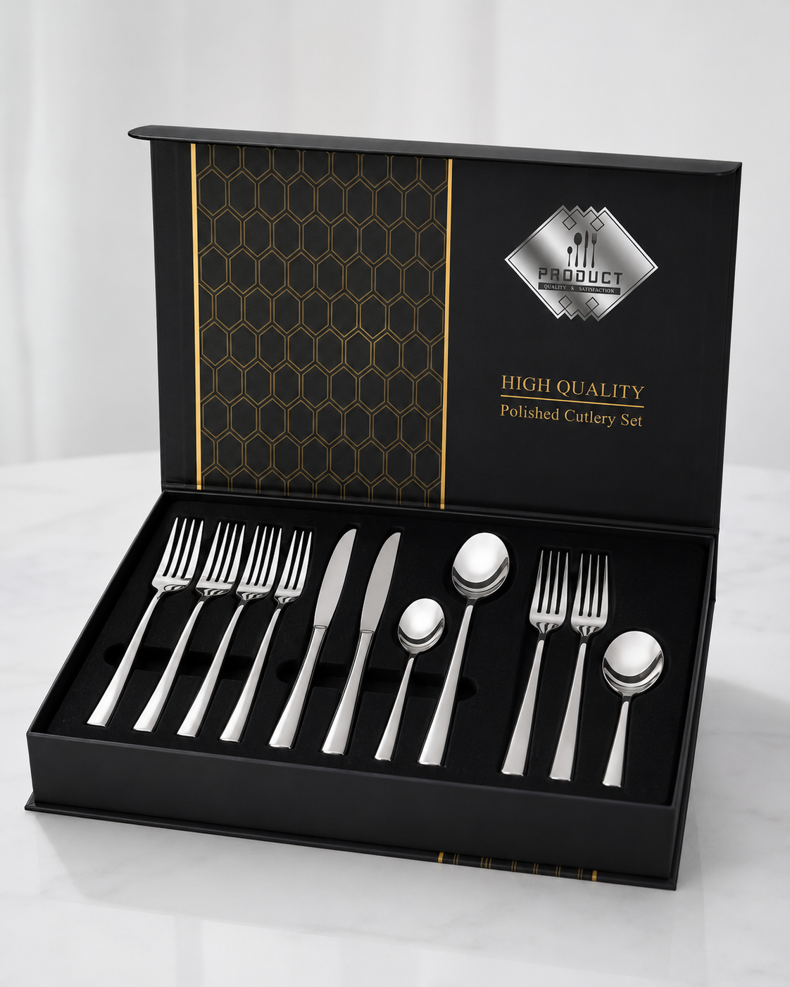 SET DE CUBIERTOS PREMIUN