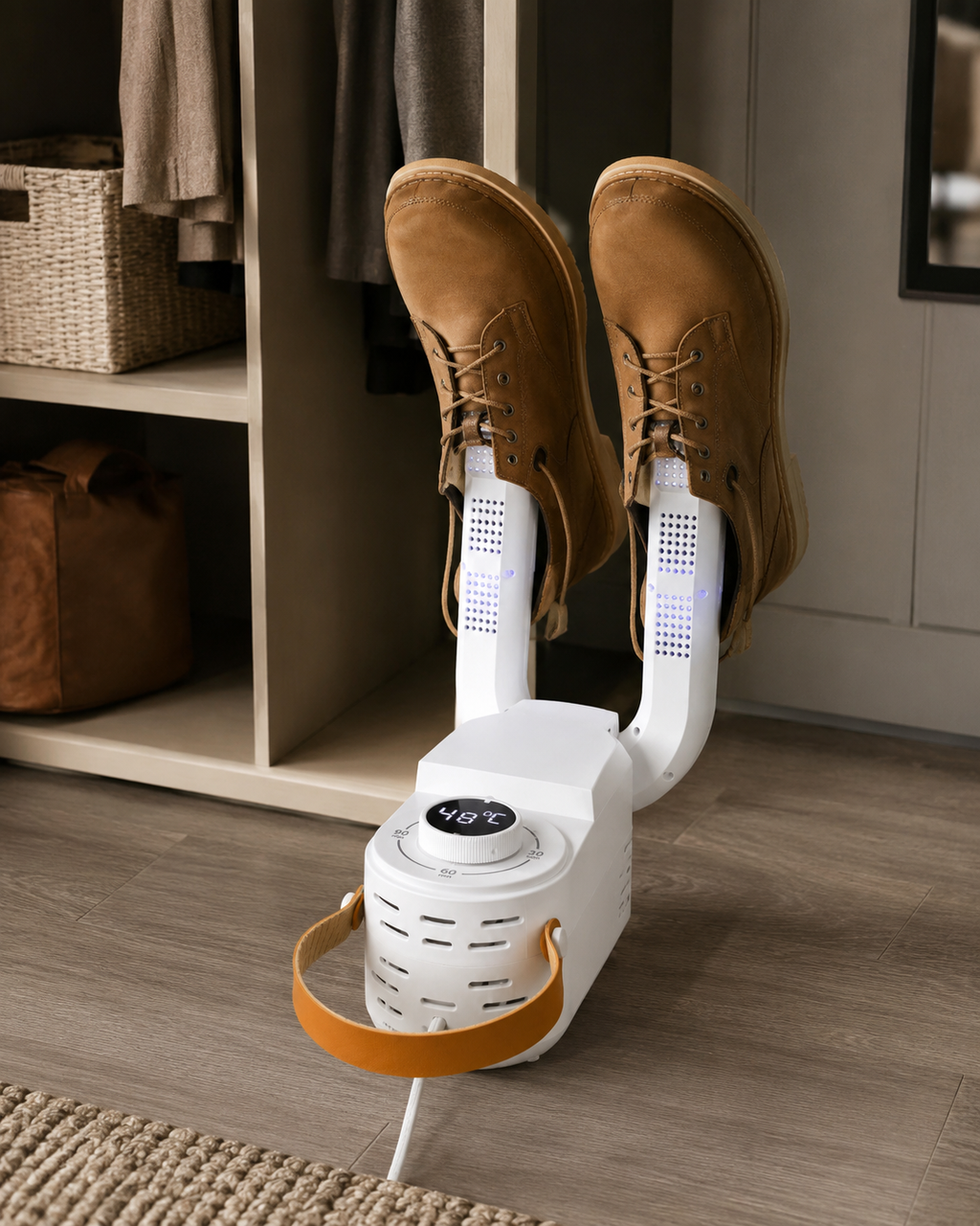 SECADOR INTELIGENTE DE ZAPATOS Y BOTAS 360°