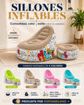PUFF INFLABLE CON REPOSAPIÉS