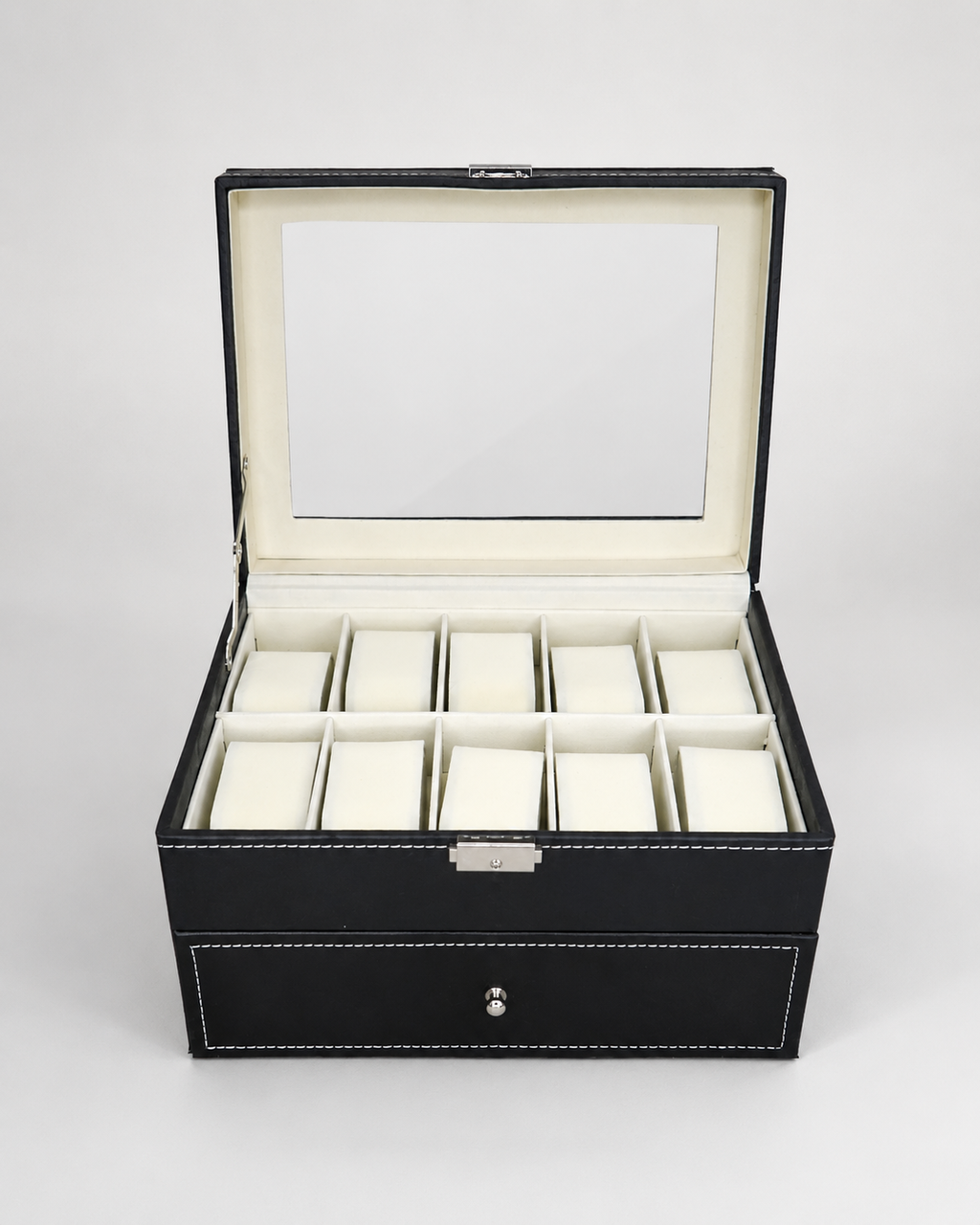 CAJA ORGANIZADORA DE RELOJES DE LUJO