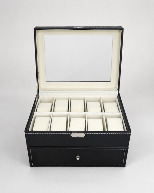 CAJA ORGANIZADORA DE RELOJES DE LUJO