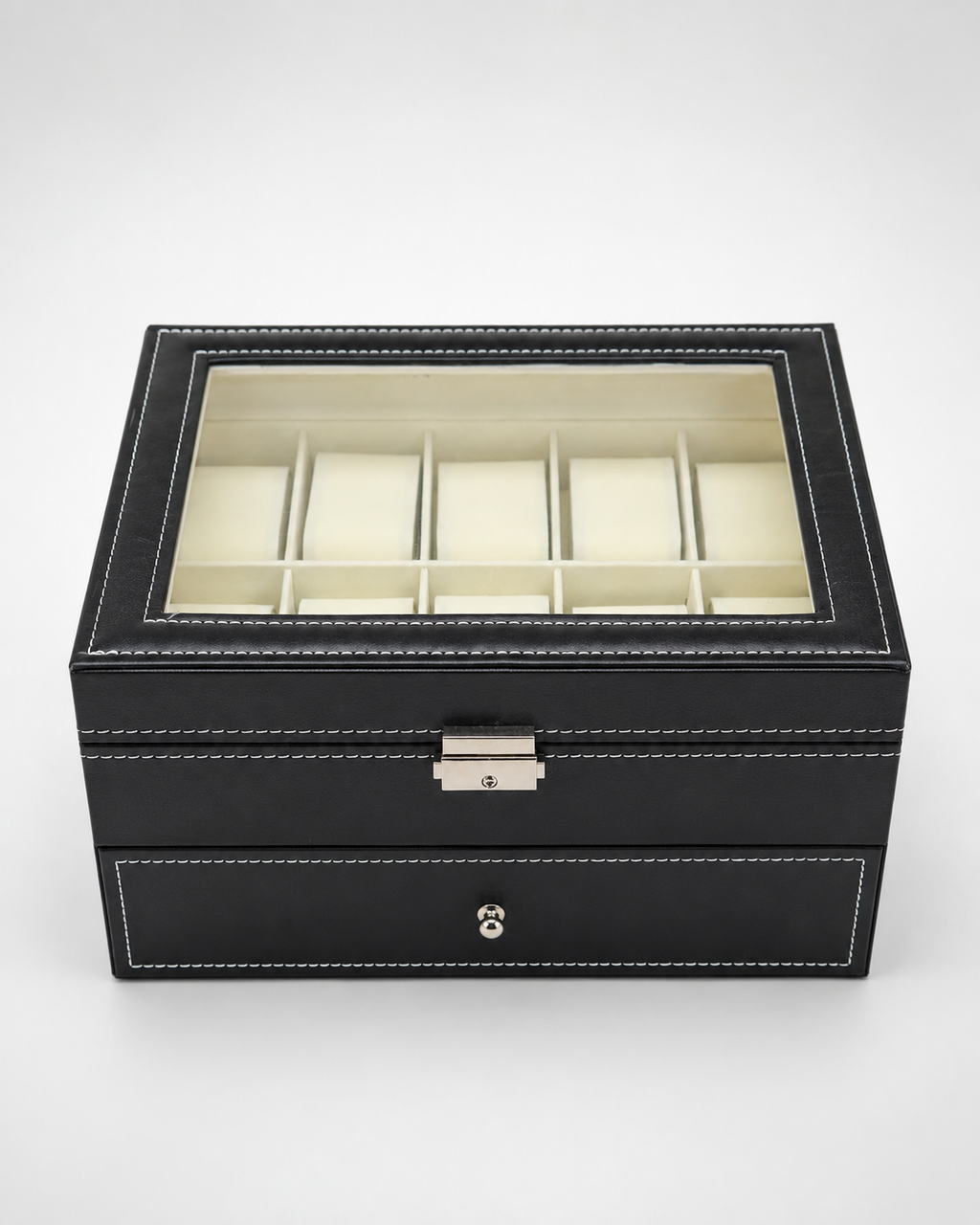 CAJA ORGANIZADORA DE RELOJES DE LUJO