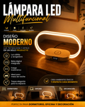 LÁMPARA LED CON CARGA INALÁMBRICA