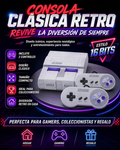 RETROPLAY CLASSIC – CONSOLA RETRO CON 2 CONTROLES
