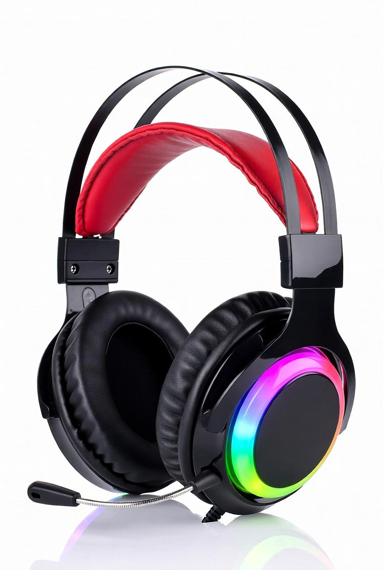 🎮 AUDÍFONOS GAMER G61 RGB CON MICRÓFONO