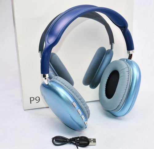 Bluetooth Headphones P9B2 – Blue